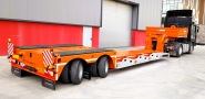2 Axle Lowbed Semi Trailer