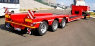 3 Axle Lowbed Semi Trailer