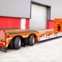 2 Axle Lowbed Semi Trailer